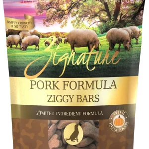 Zignature Dog Ziggy Bar Dog Treat Pork, 12 oz