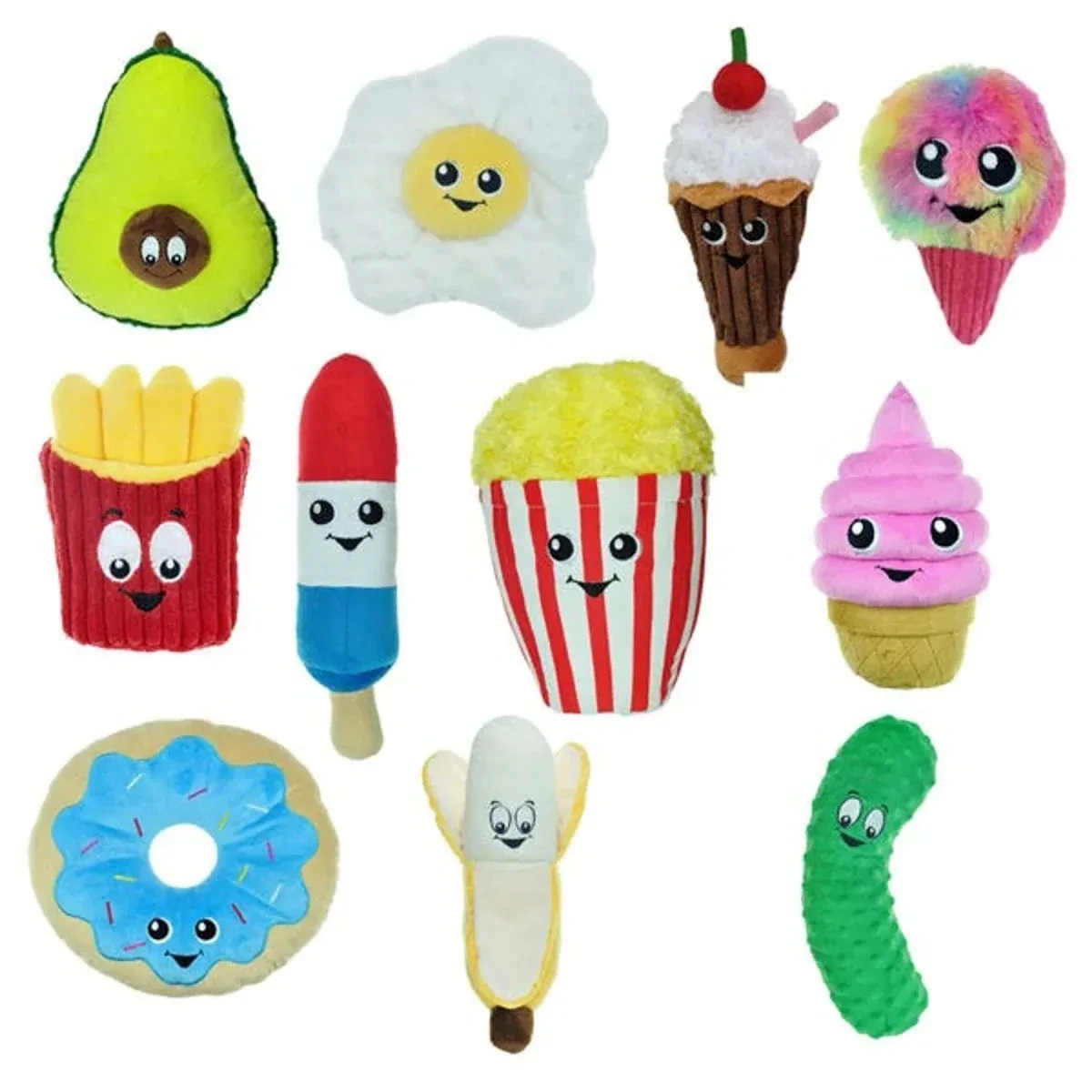 Dog Food Junkeez Plush Avocado Large - Image 2