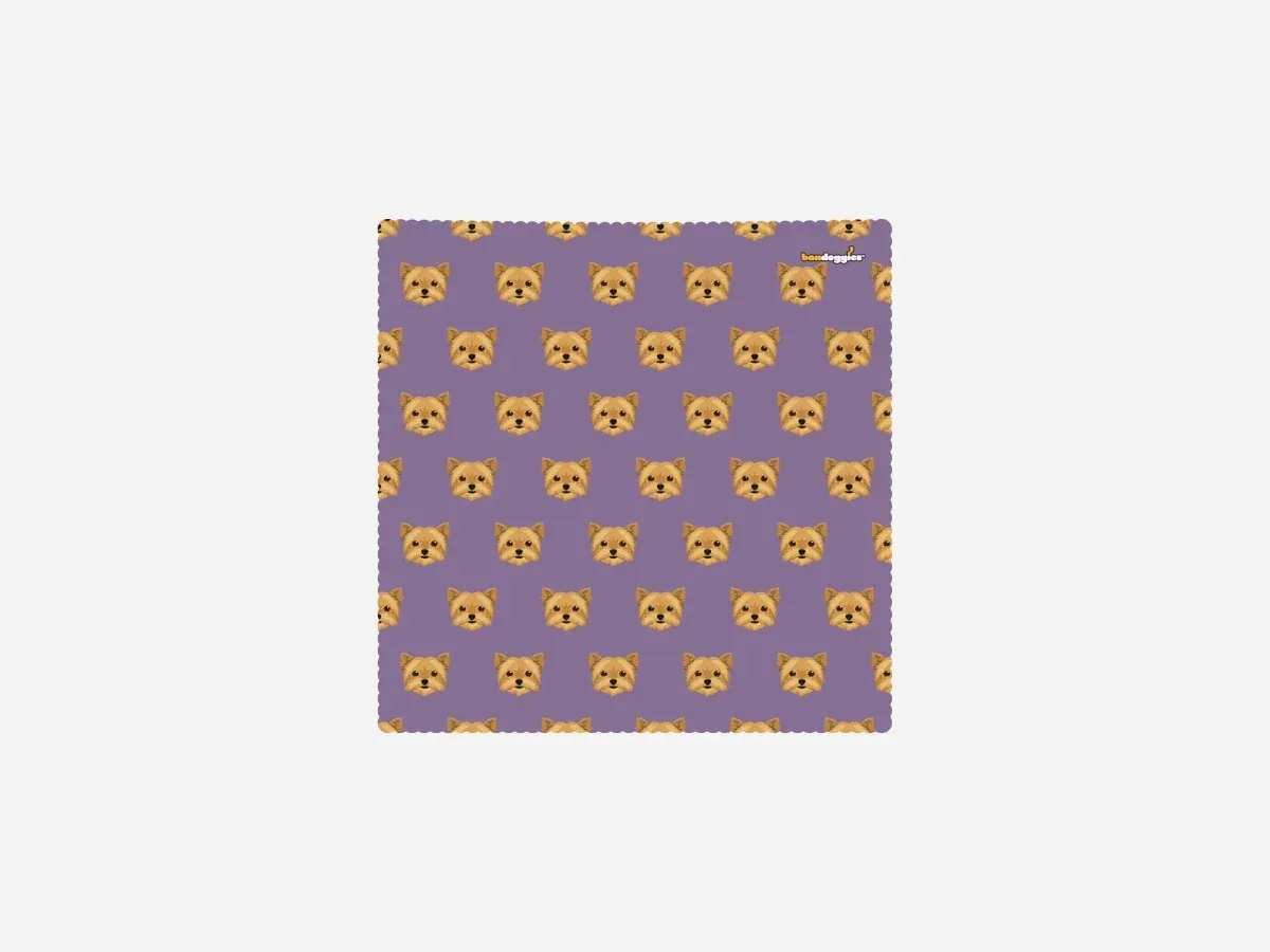 Yorkie Microfiber Cleaning Cloth - Image 2