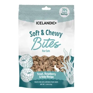 Icelandic Cat Trout & Raspberry Soft & Chewy Bites 1.8 oz