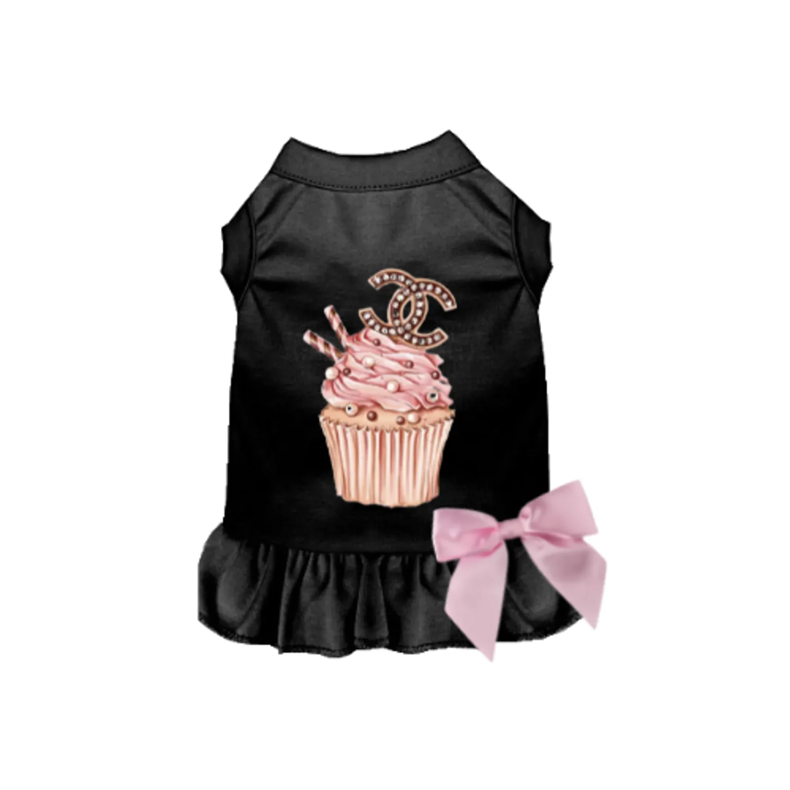 Chewnel Cupcake Dog Dress - Designer-Inspired Pet Fashion