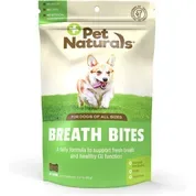 Pet Naturals Breath Bites Chew Supplement for Dogs