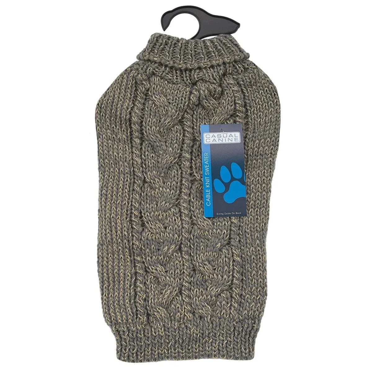 CC Cable Knit Sweater Large Chive - Image 2