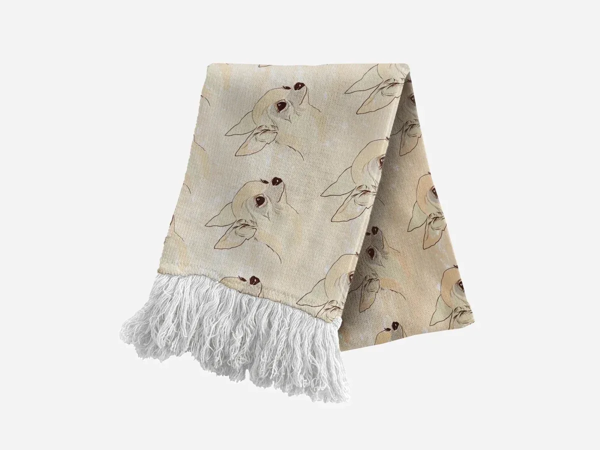 BanDoggie Chihuahua Luxury Turkish Scarf - Premium Dog Neck Scarf for Chihuahuas