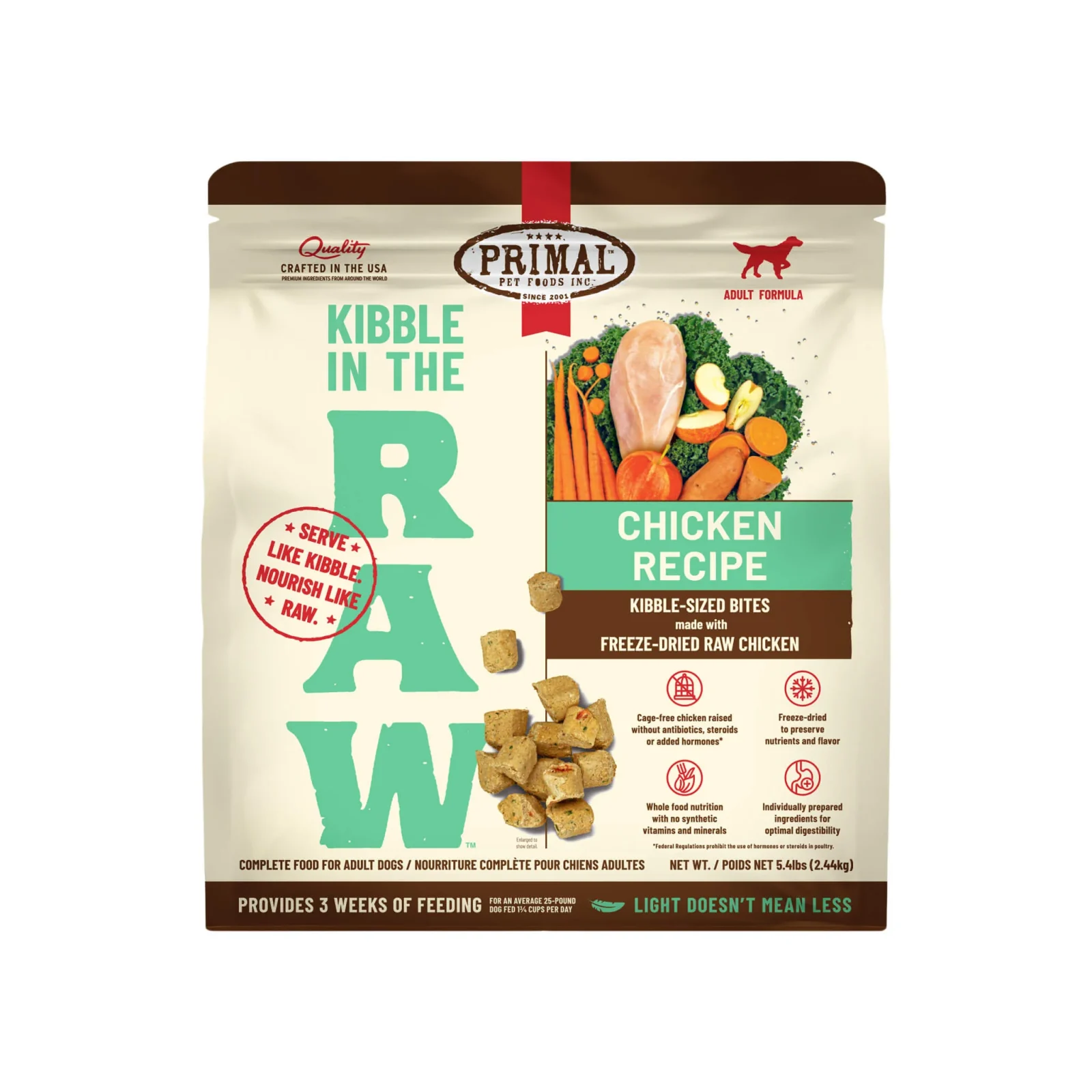 Primal Kibble in the Raw Freeze Dried Dog Food - Image 2