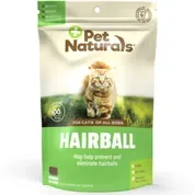 Pet Naturals Hairball Chew Supplement for Cats