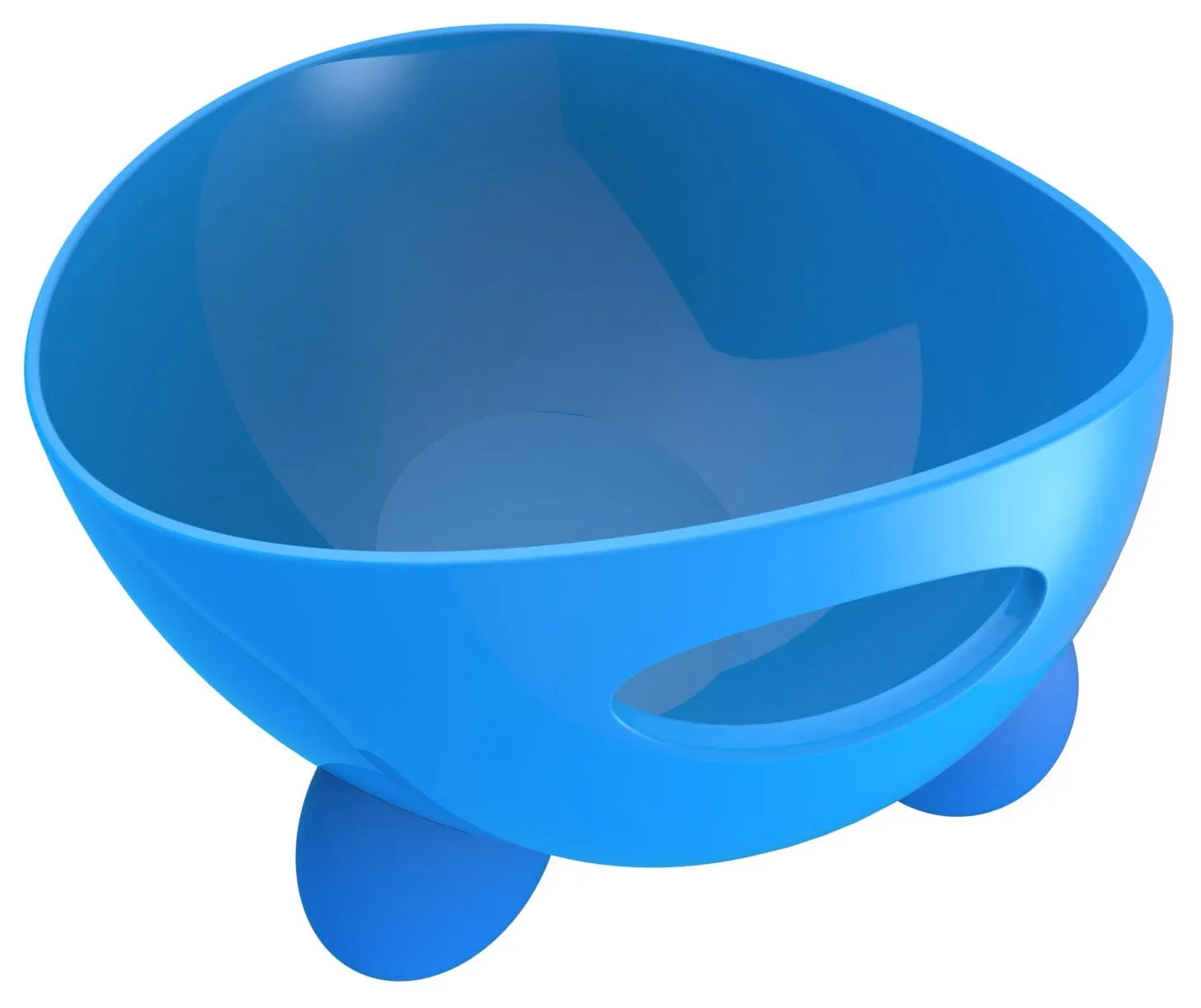 Pet Life ® 'Modero' Dishwasher Safe Antiskid Rasied Modern Tilted Whisker Friendly Dog and Cat Bowl with Carrying Handle on The Pet Bowl - 3 Pack - Image 2