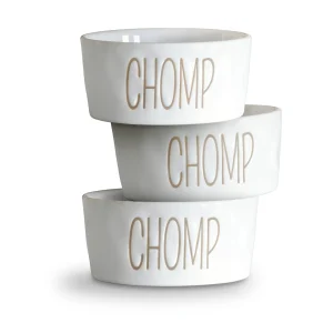 Ceramic Chunky Organic Pet Bowl