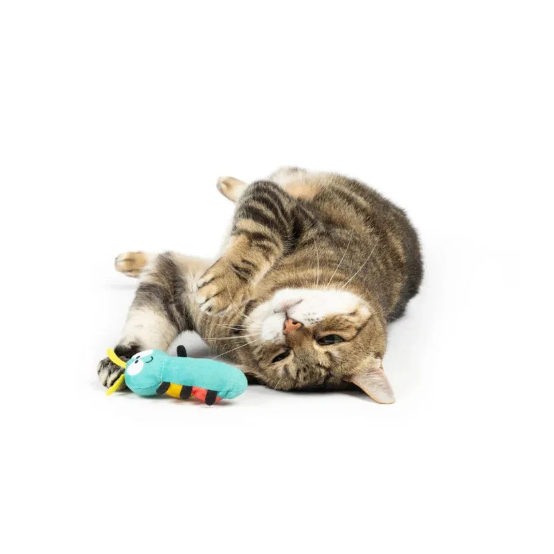 H&K C Caterpillar Organic Catnip Plush Crinkle - Image 2
