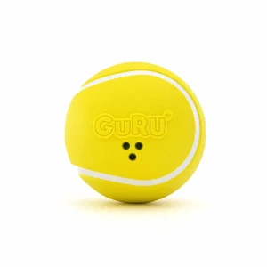GURU Pet Company Giggling Tennis Ball Dog Fetch Dog Toy Large