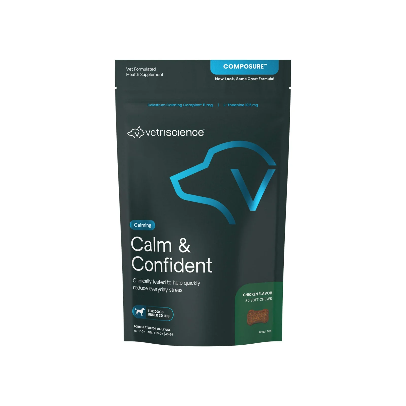 VetriScience Calm & Confident Dog Supplement - Image 2