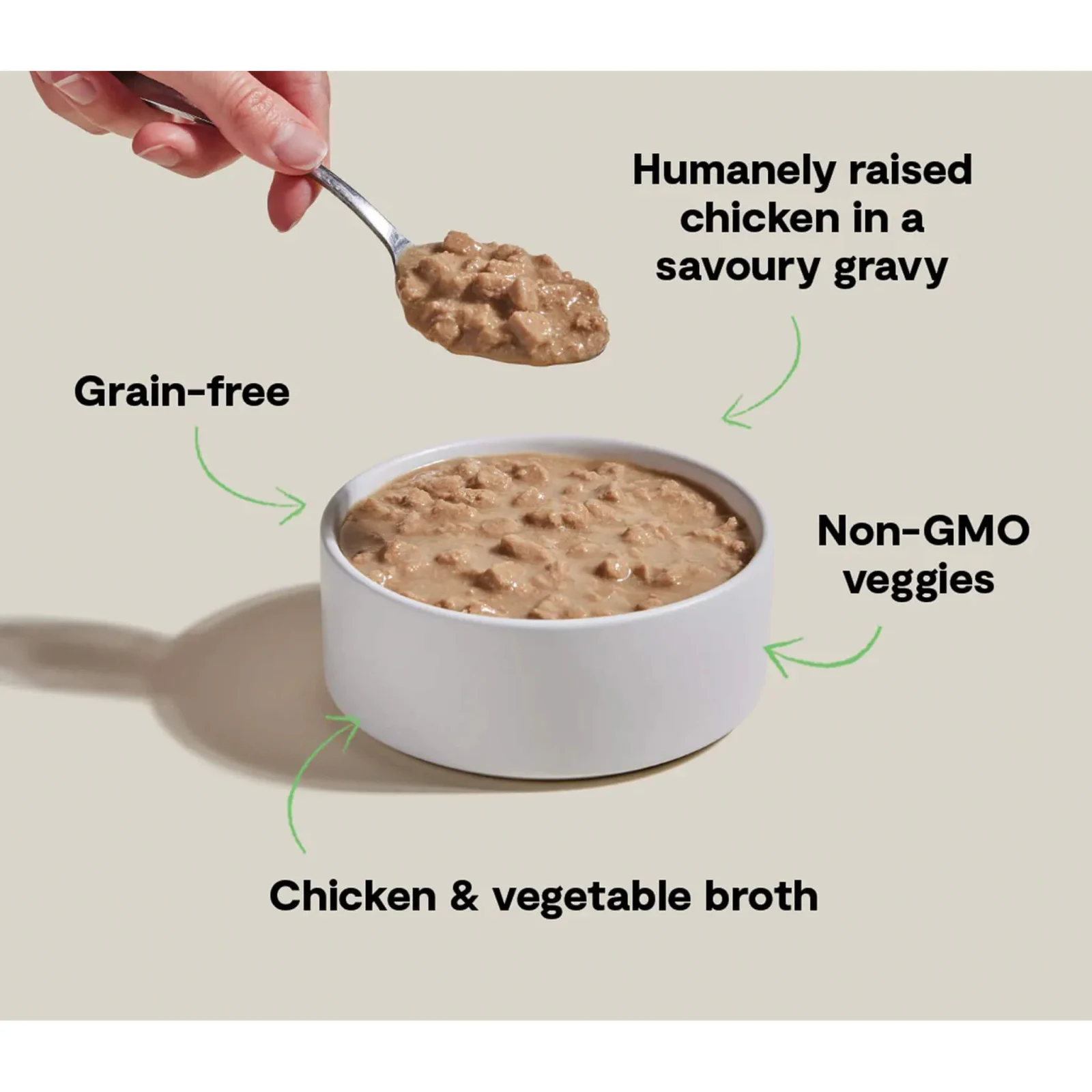 Open Farm Hearty Morsels in Gravy Wet Food for Cats - Image 2