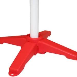 Clean Run Clip and Go Agility Pedestal Jump Bases for 1 in. PVC - Set of 2, Red