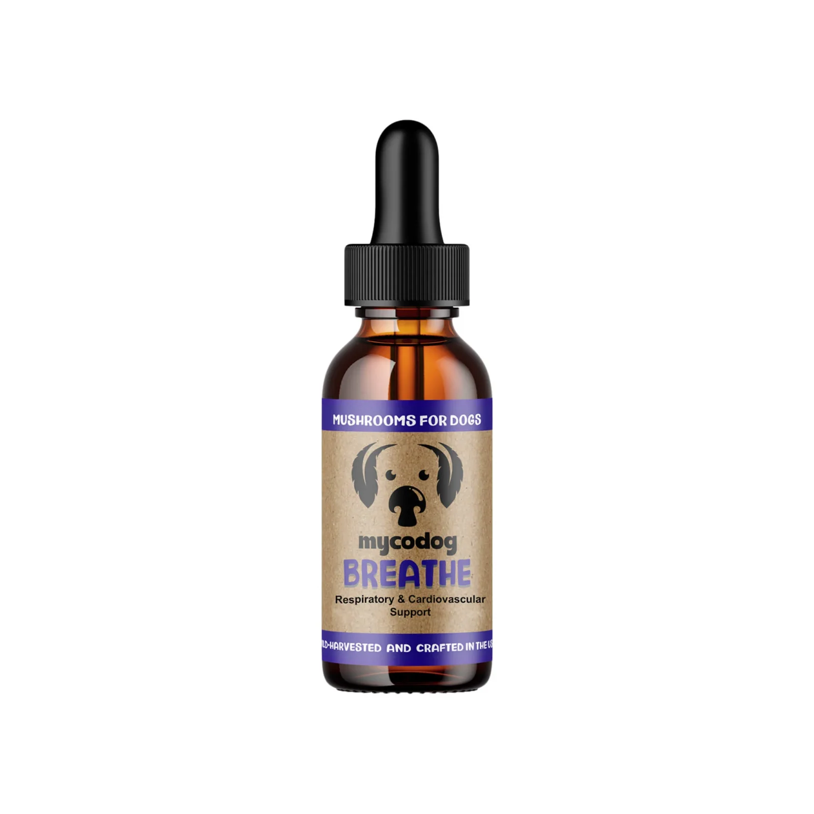 MycoDog Breathe Liquid Respiratory & Cardiovascular Supplement for Dogs
