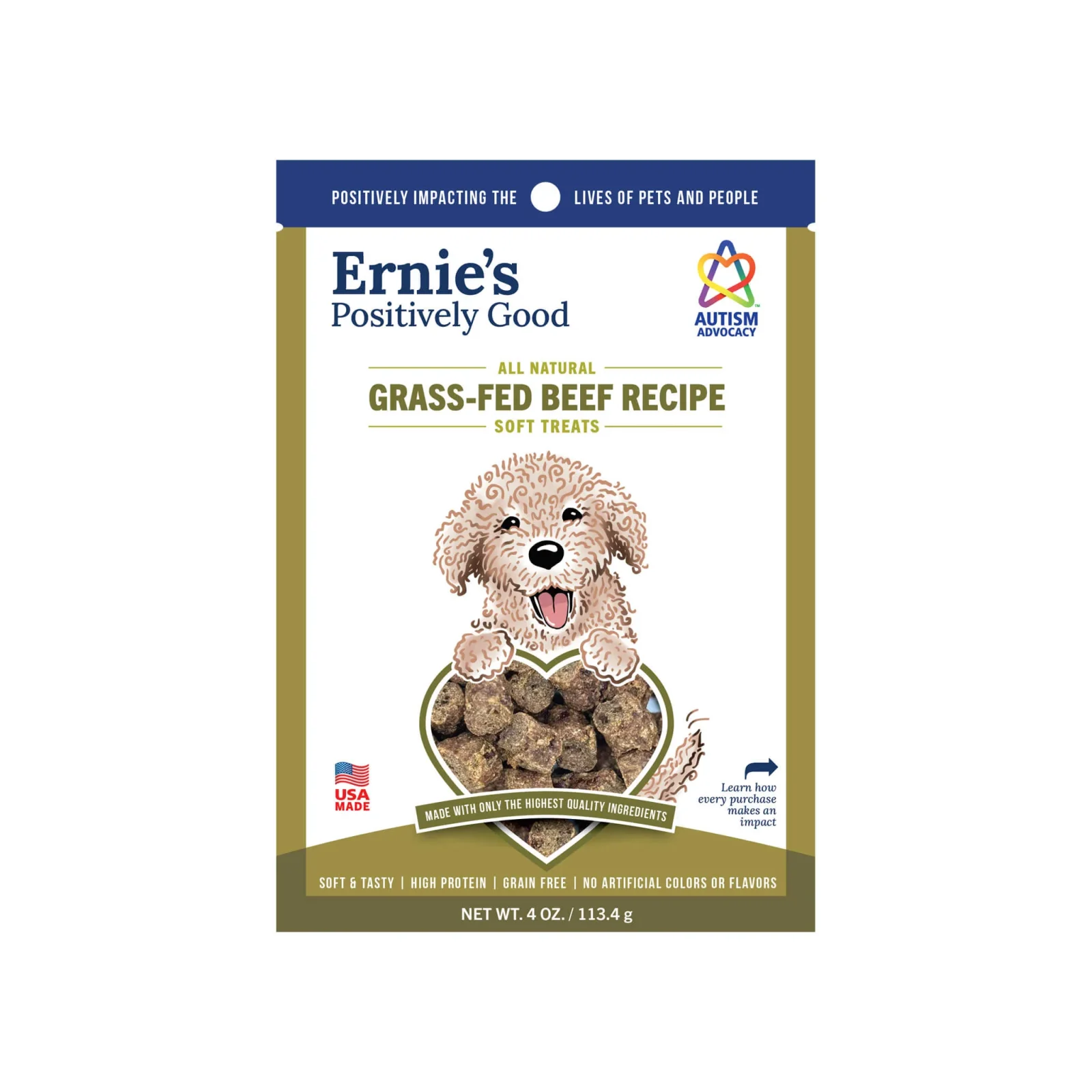 Ernie's Positively Good Soft Treats for Dogs