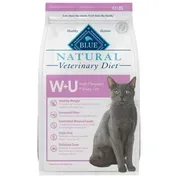 BLUE Natural Veterinary Diet W+U Weight Management + Urinary Care Dry Cat Food