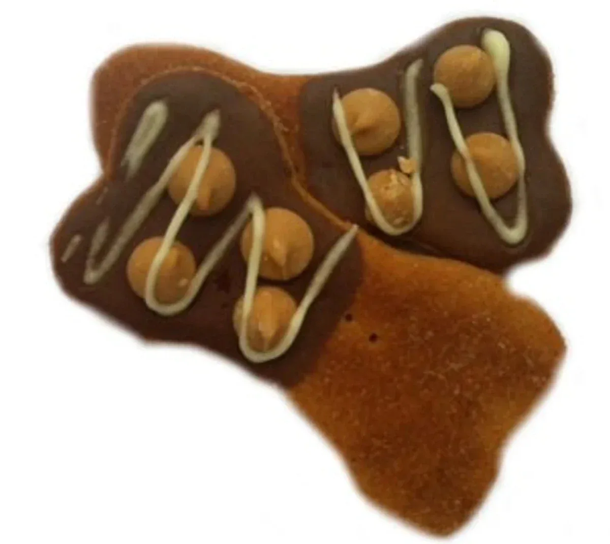 Peanut Butter Chip Bones Dog Treats - Image 2