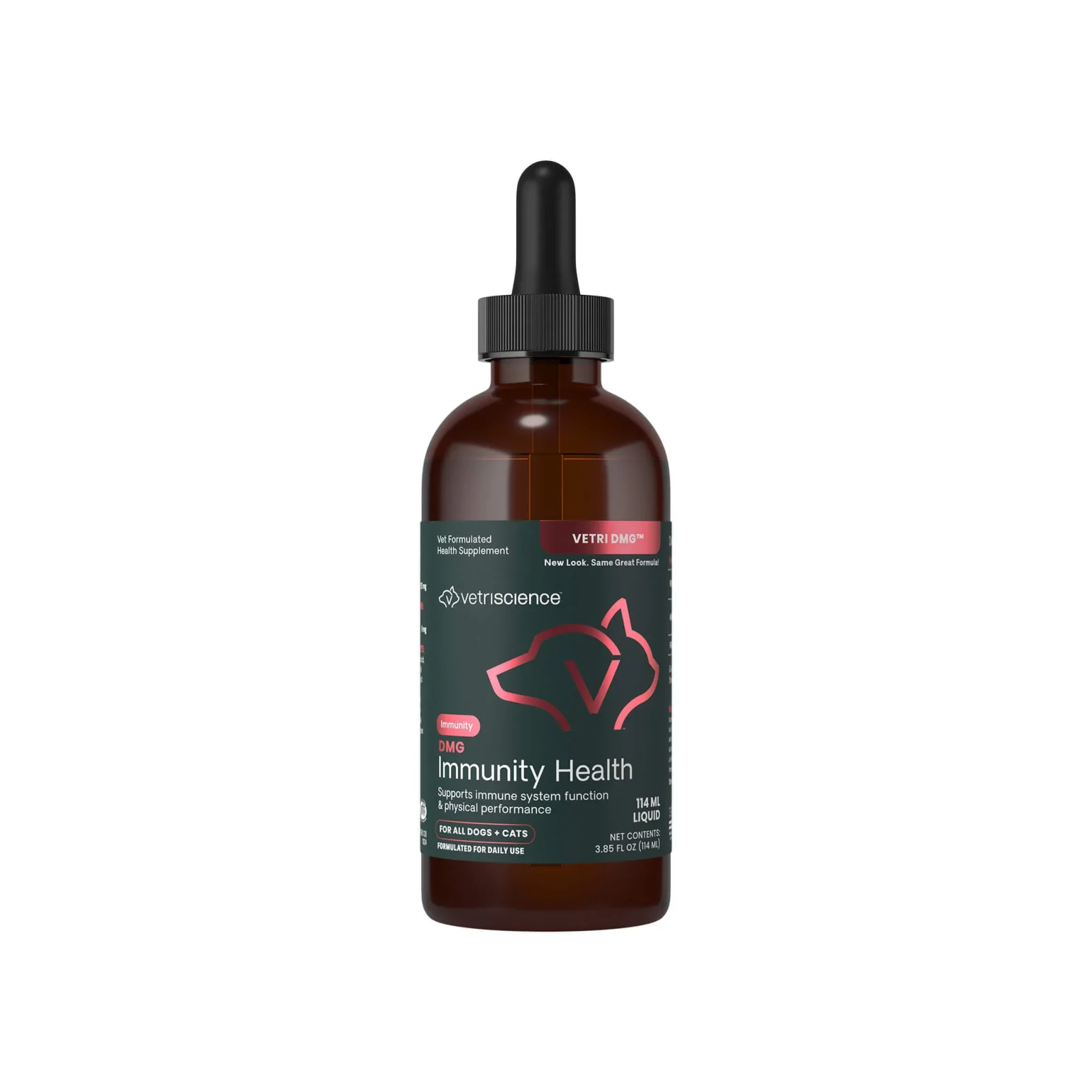 VetriScience DMG Immunity Health Liquid Supplement for Dogs & Cats