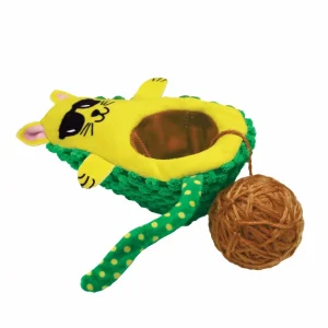 KONG Wrangler AvoCATo Cat Toy, 1