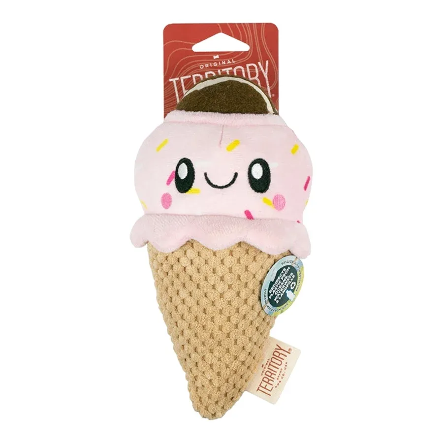 Territory Dog 2-in-1 Plush Ice Cream 8 in