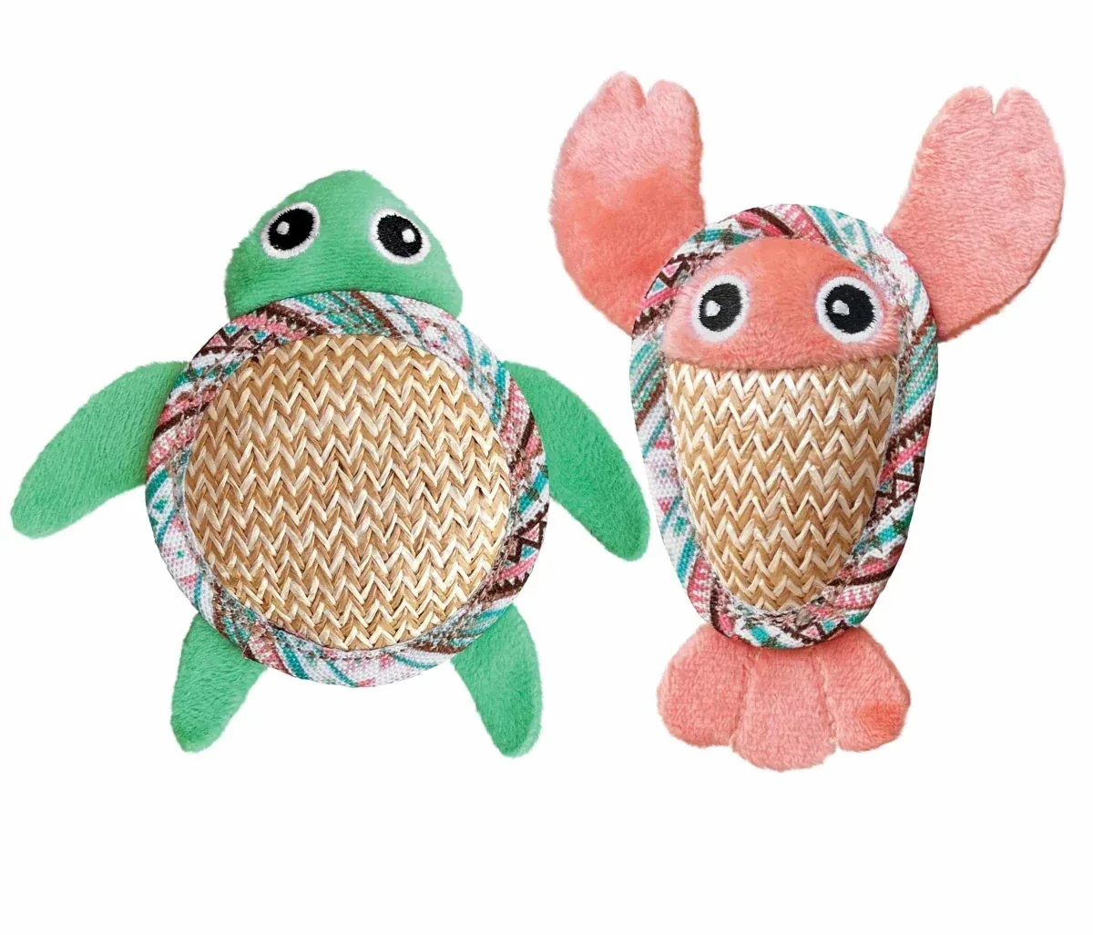 KONG Tropics Pals Cat Toy, 2-Count - Image 2