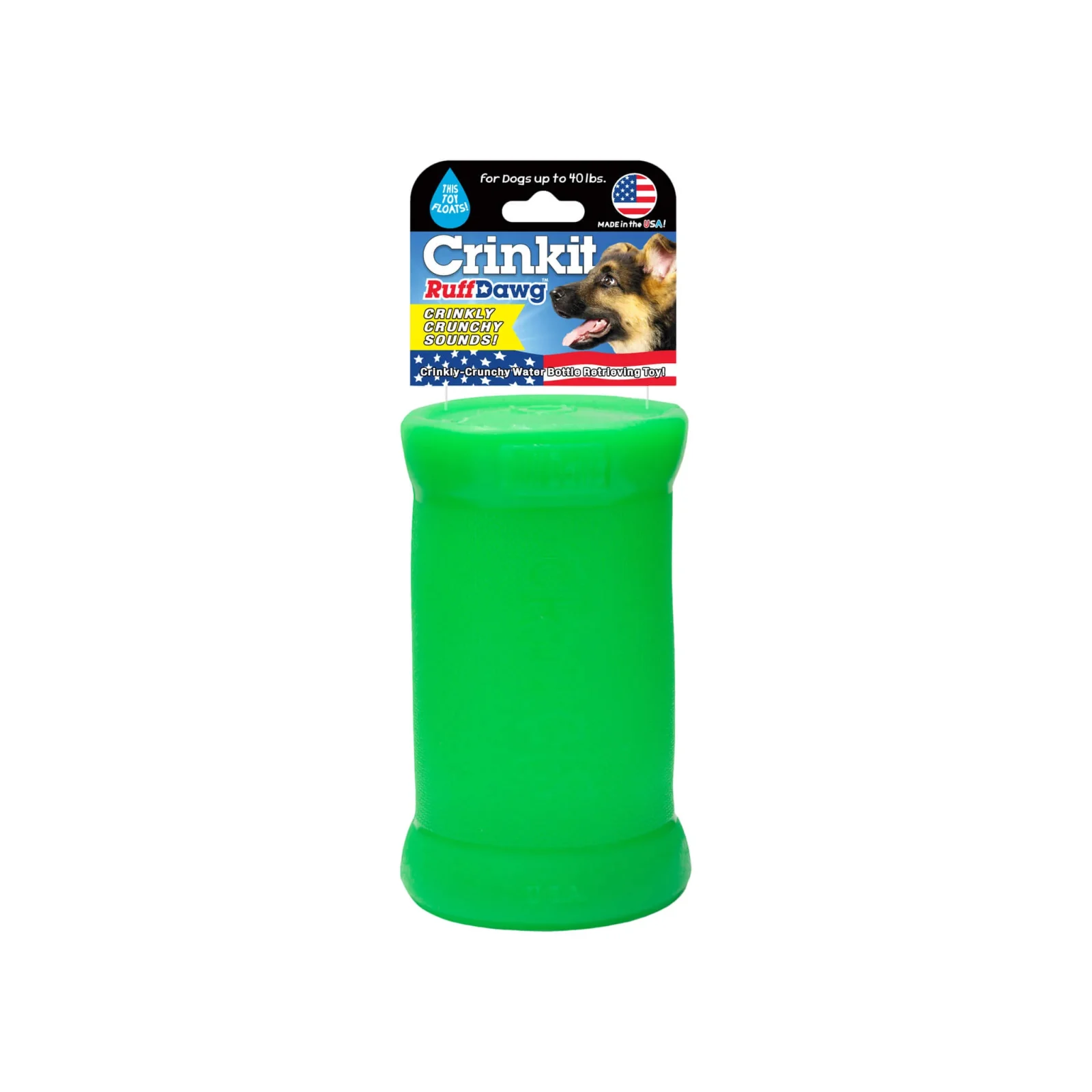 Ruff Dawg Crinkit Rubber Crinkle Dog Toy