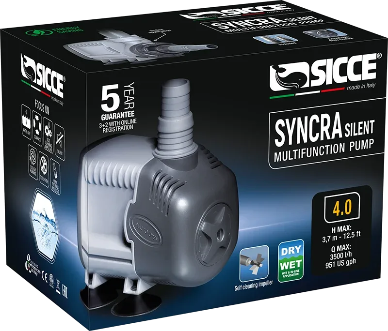 Sicce Syncra Silent Return Pump - Image 2
