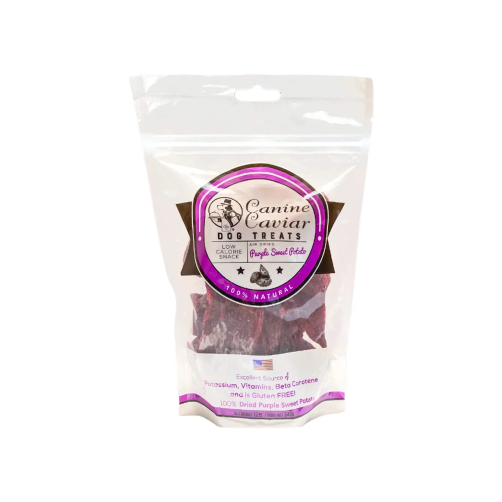 Canine Caviar Single Ingredient Dried Sweet Potato Treats for Dogs