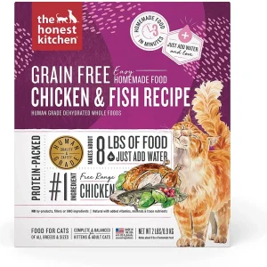 Honest Kitchen Cat Grain-Free Dehydrted Chicken Whitefish 2 lb