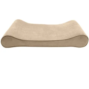 Furhaven Microvelvet Luxe Lounger Orthopedic Pet Bed - Clay (Jumbo)