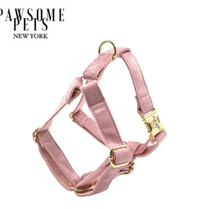Step-in Dog Harness, Light Pink