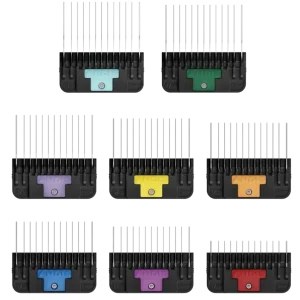 8Pc Wide Blade Comb Attachment Set by Andis