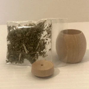Wooden Catnip Ball Toy