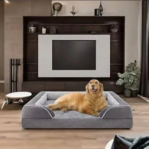 Orthopedic Memory Foam Dog Bed – Supports Comfort & Better Sleep