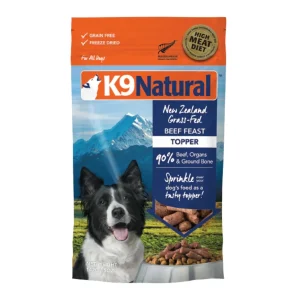 K9 Natural Dog Freeze-Dried Beef Topper 5 oz
