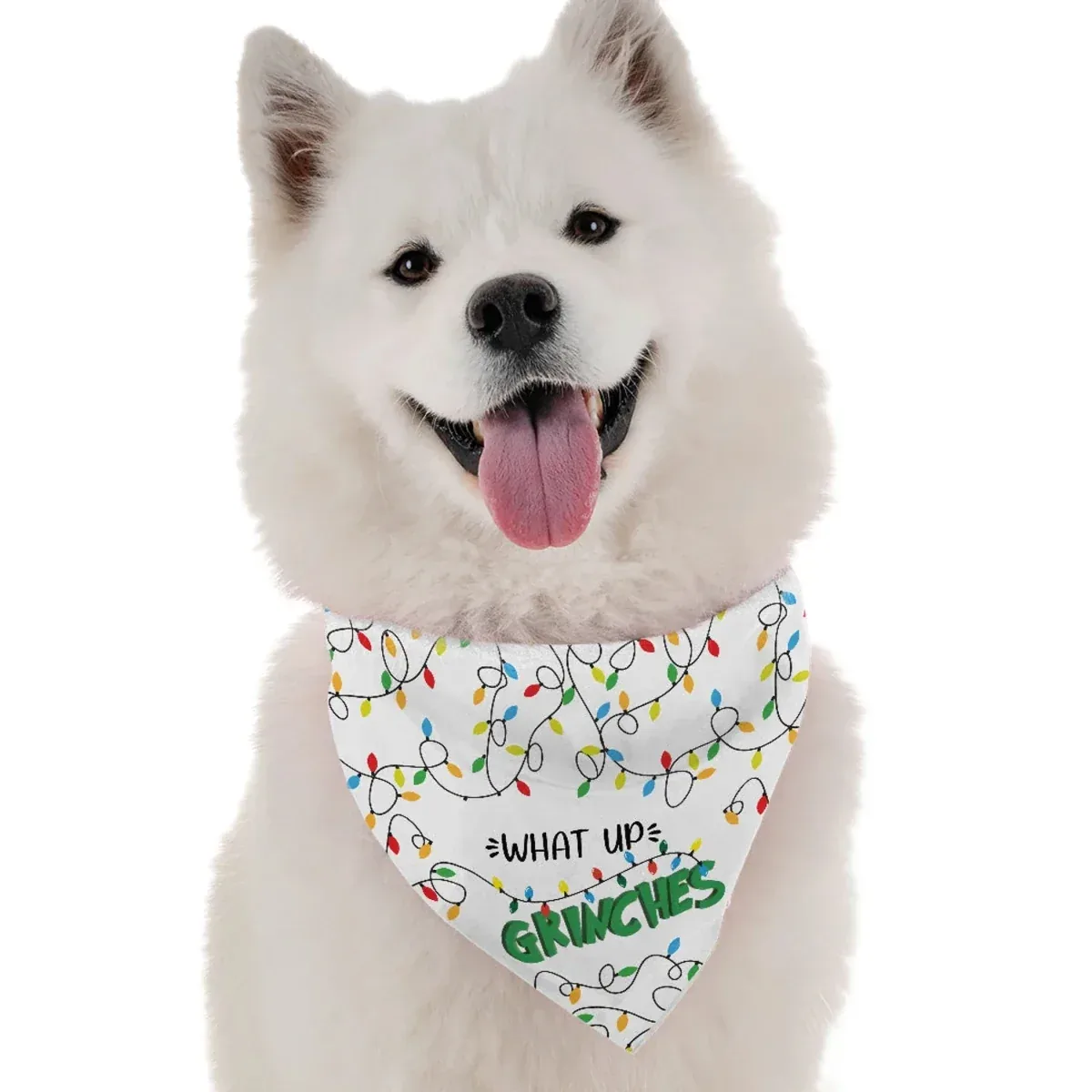What Up Grinches Dog Bandana by BanDoggie
