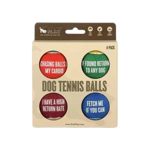 P.L.A.Y. Tennis Ball Dog Toys