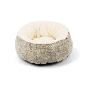 Feline Frenzy Donut Cuddler Bed