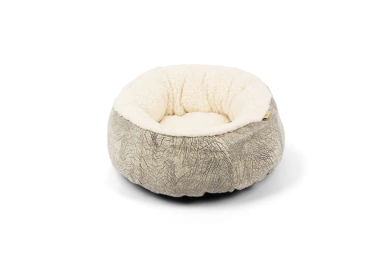 Feline Frenzy Donut Cuddler Bed