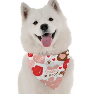 BanDoggie Give This Pooch a Smooch Valentine's Dog Bandana