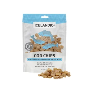 Icelandic+ Grain Free Mini Fish Chips Treats for Dogs
