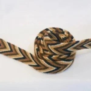 Brown Handmade Wayuu Pet Dog Leash
