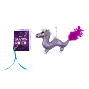 Quirky Kitty Fairy Tail Romance 2pk Cat Toy Set with Catnip