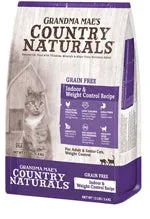 Grandma Mae's Country Naturals Grain-Free Indoor & Weight Control Dry Cat Food Chicken, 4 lb - Image 2