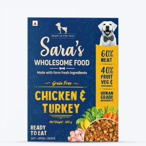 Sara's Wholesome Grain Free Chicken & Turkey Dog Wet Food