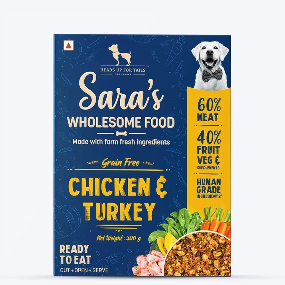 Sara's Wholesome Grain Free Chicken & Turkey Dog Wet Food