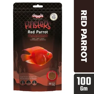 Drools Finsters Red Parrot Fish Food