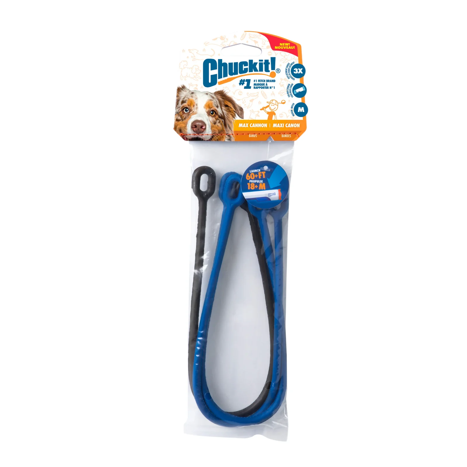 Chuckit! Cannon Max Replacement Band 24M 3-Pack - Image 2