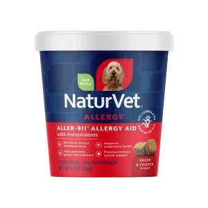 NaturVet Aller-911 Allergy Aid Soft Chews for Dogs