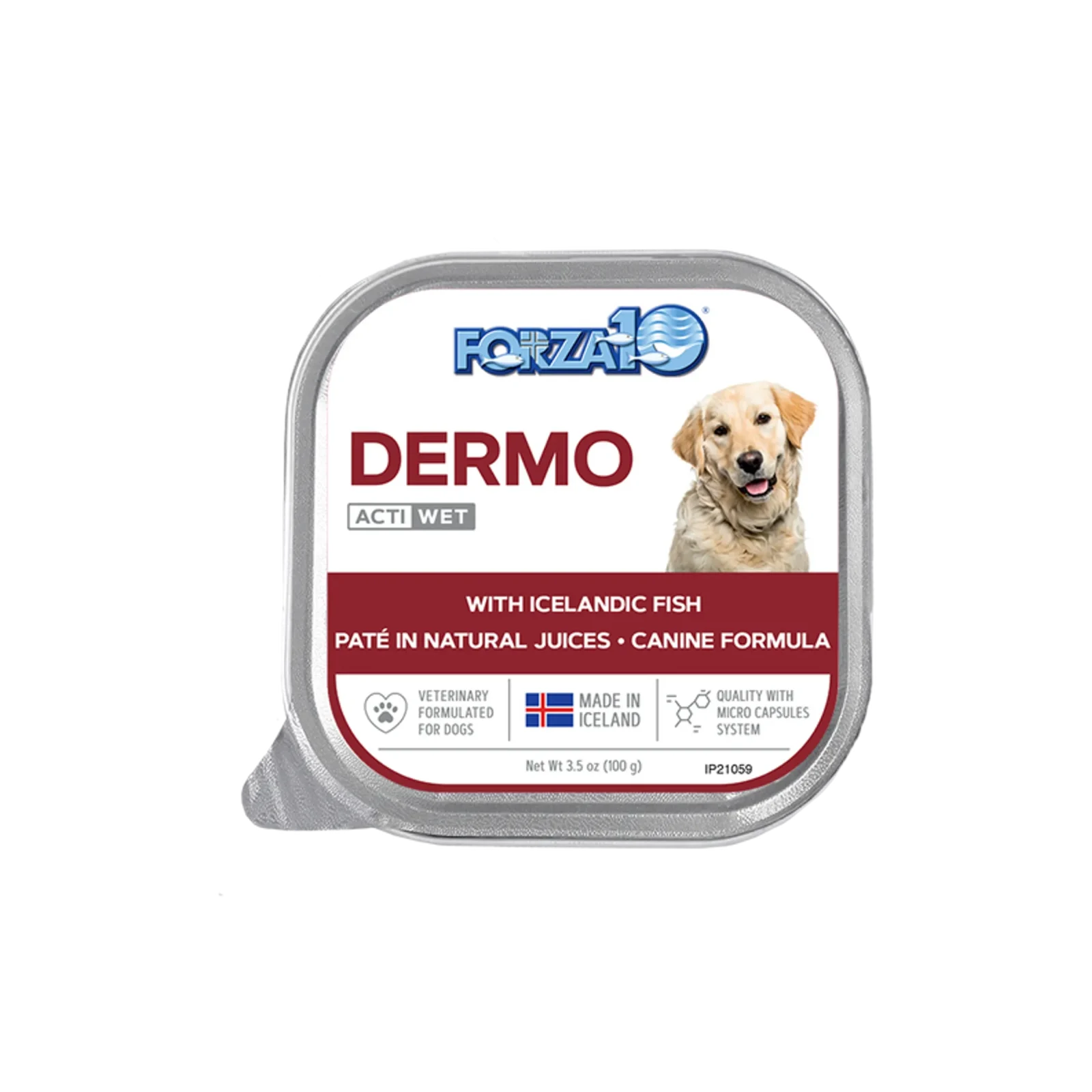 Forza10 ActiWet Dermo Icelandic Fish Recipe Canned Dog Food - Image 2